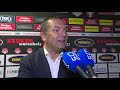 Claudio Braga: 'Over de laatste vijf minuten ben ik boos'