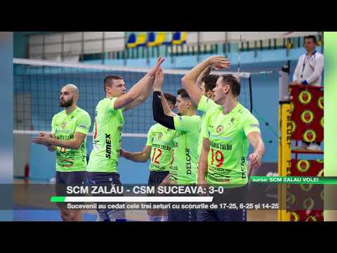 SCM Zalău – CSM Suceava: 3-0 Echipa de volei