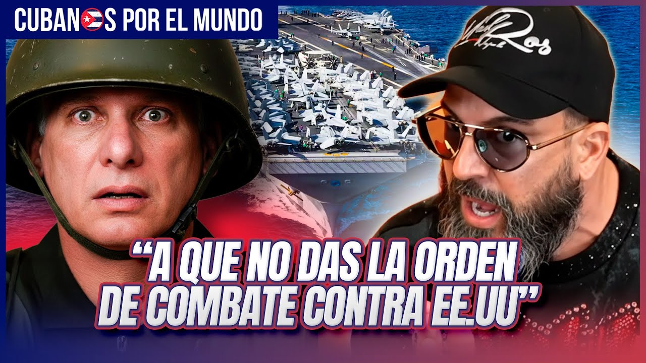 “Da la orden de combate ahora”: el reto directo de Alex Otaola a Díaz-Canel