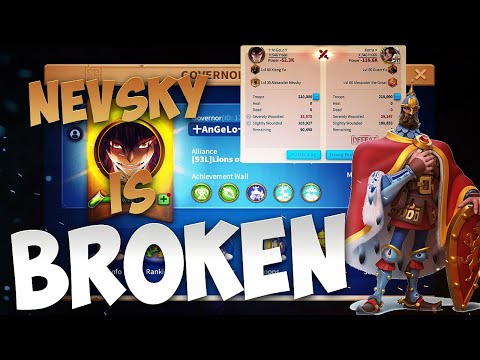 NEVSKY BATTLE REPORTS (TESTING) | Rise of Kingdoms