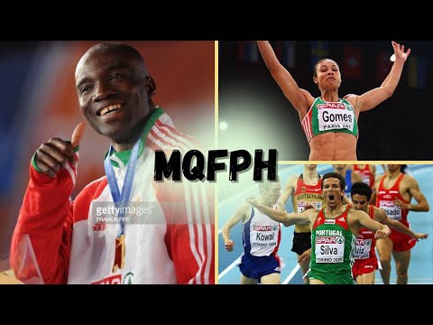 Momentos que ficam para a História: Francis Obikwelu, Naide Gomes e Rui Silva EUROPEU indoor 2011