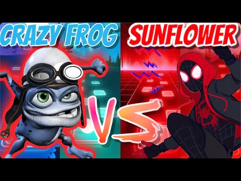 Crazy Frog vs Spider Man Sunflower - Tiles Hop EDM Rush