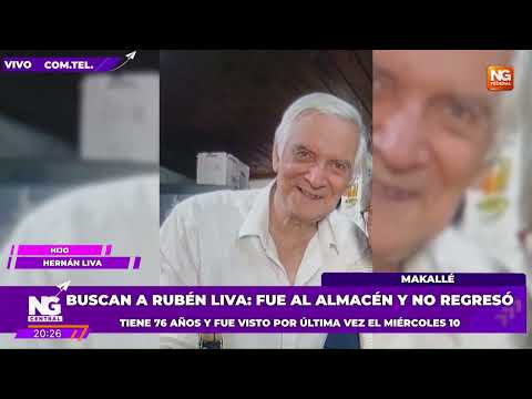 Dejó la bici, el celular y desapareció: el misterio de Rubén Liva en Makallé