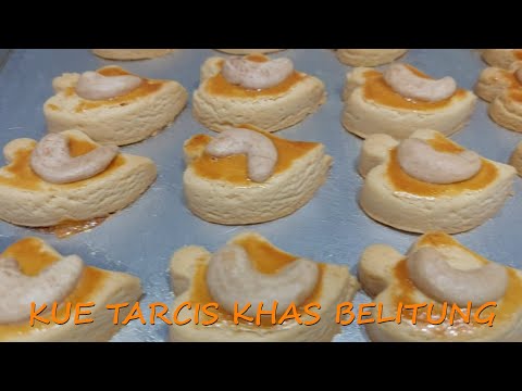 Resep Kue Kering Tarcis, Buat Kue Imlek / Lebaran.