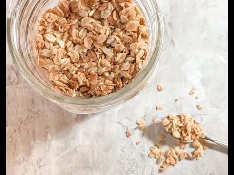 Nut free granola recipe homemade (vegan)