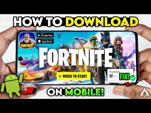 🔥 HOW TO DOWNLOAD FORTNITE MOBILE ON ANDROID & iOS IN ANY COUNTRY! | FORTNITE CHAPTER 7 MOBILE