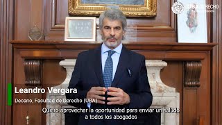 Mensaje del decano Leandro Vergara en el Día del Abogado