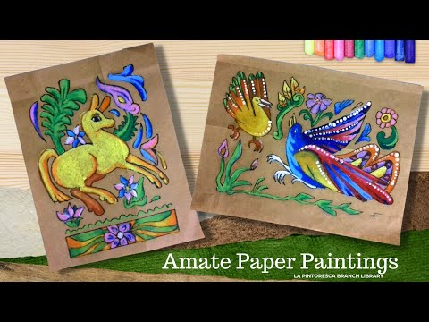 ArtNight 2021: Amate Paper Paintings
