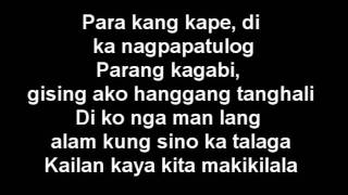 Ted Hanna Lyrics Parokya Ni Edgar