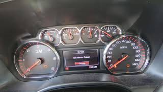 Service Tire Monitor System/Relearning Tires GM Vehicles