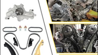 How to Install a Water Pump and Timing Chain on a Ford Flex 3.5L | Step-by-Step Guide