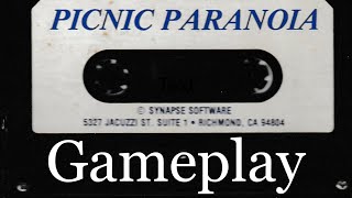 Picnic Paranoia - (Atari 8-bit) - Gameplay