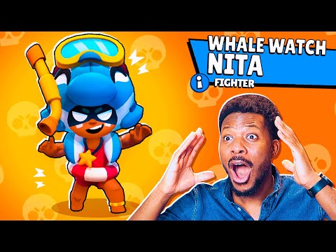 WHALE WATCH NITA SKIN! (Your Thoughts?) l Brawl Stars