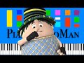 The Beeps Theme Song Slow EASY Medium 4K Piano Tutorial