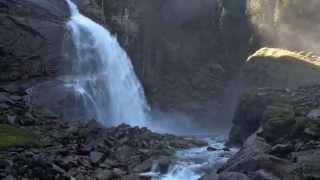 preview picture of video 'Krimmler Wasserfälle Europas größte Wasserfälle im Nationalpark Hohe Tauern in Austria'