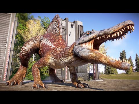 RELEASE ALL 110 TERRESTRIAL & MARINE DINOSAURS IN NORTHWEST USA - Jurassic World Evolution 2