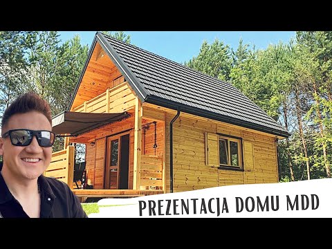 Dom drewniany szkieletowy | 35m2 - 70m2| Letniskowy - Całoroczny | Realizacja MDD