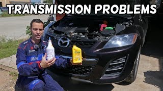 HOW TO FIX TRANSMISSION THAT SHIFTS HARD OR SLIPPING ON MAZDA CX-7 CX7