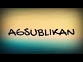 Agsublikan (ilocano song)