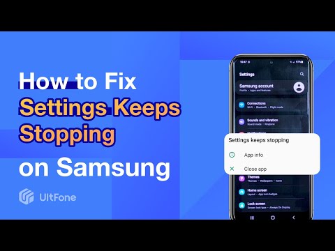 2022 Fix Settings Keeps Stopping Samsung M01 Core/A03 Core