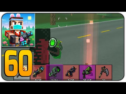 Play with new weapons in Battle Royale (X-Ray Pistol is nice lol) Pixel gun 3d