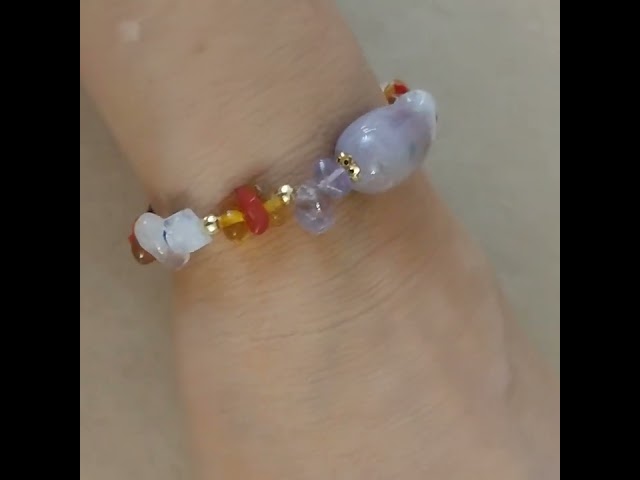 Vídeo relacionado con Lebensquelle Plus Cuentas de piedras de 6 mm | Pulsera de piedras naturales elástica (Amazonita)