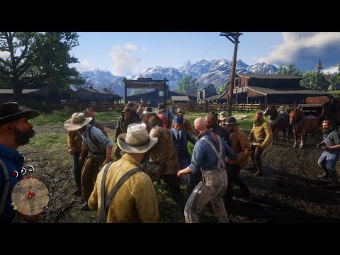 Red Dead Redemption 2 - Zombie and Riot Mode - РДР моды - установка и обзор мода