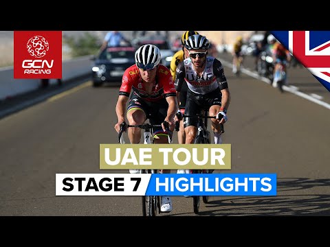GC Battle On Jebel Hafeet | UAE Tour 2023 Highlights - Stage 7