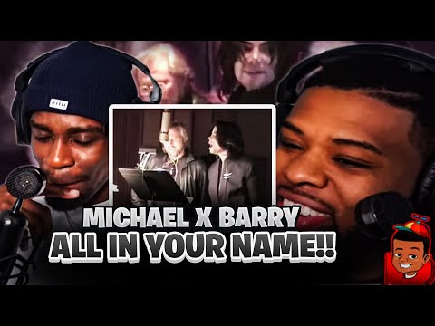 BabantheKidd FIRST TIME reacting to Michael Jackson ft. Barry Gibb - All In Your Name! (Music Video)
