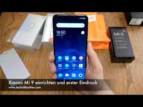 Setting up the Xiaomi Mi 9 and first impressions