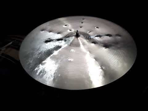 21.375 MG Ride, 2183g - after extra dimple hammering - cymbalutopia