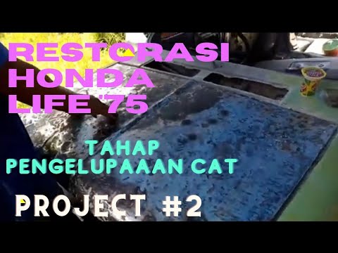 Thumbnail for RESTORASI HONDA LIFE PROJECT 2 #1 || Pengelupasan cat by Honda Project 2&4, Car, Honda Life