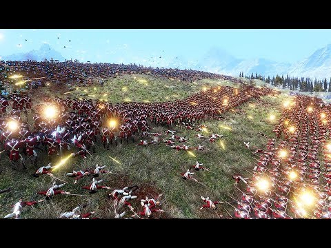 5,000 Red Coats VS 15,000 Romans - Ultimate Epic Battle Simulator V1.4