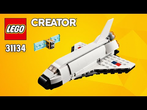 LEGO® Creator Space Shuttle (31134)[144 pcs] Step-by-Step Building Instructions @TopBrickBuilder