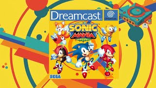 Sonic Mania - Sega Dreamcast