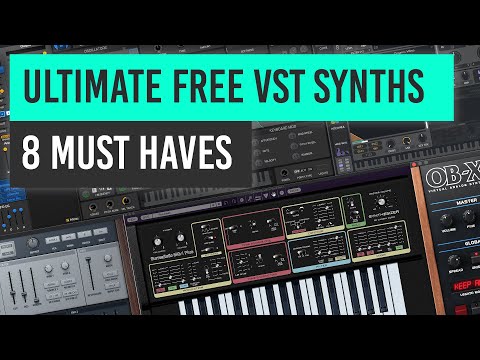 TOP 8 Free VST Synths & Plugins You Must Have