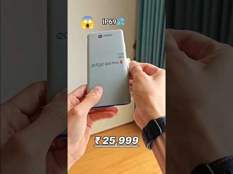 Thumbnail for Motorola Edge 60 Pro Camera Test + 4K Video + IP69 Water & Dust Test | ₹26,000 Worth It?
