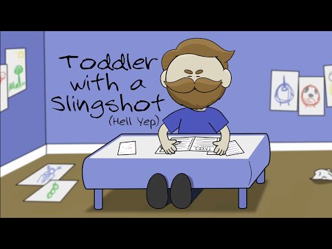 Toddler with a Slingshot (Official Animated Music Video)