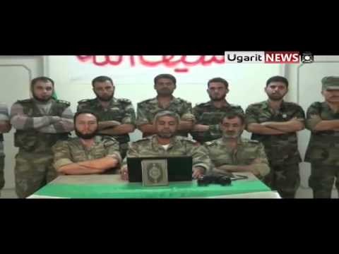 بيان تشكيل لواء سيف الله في ريف حماة بقيادة العقيد سعيد هنداوي