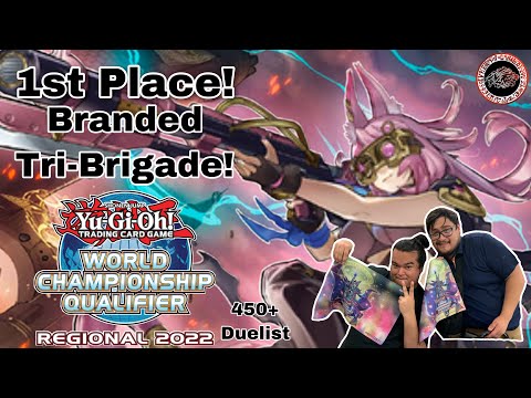 #YuGiOh 1st Place Regional Winner: Branded Tri-Brigade Deck Profile: Undefeated 9-0 Houston Texas!