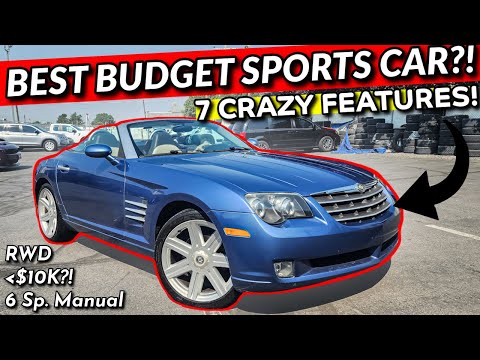 7 RIDICULOUS FEATURES that make the CHRYSLER CROSSIFRE the BEST BUDGET SPORTS CAR under 10K!