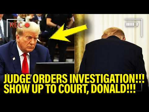 🚨Judge ORDERS INVESTIGATION into Trump BILLION DOLLAR FRAUD!!