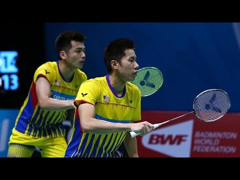 GOH V SHEM , TAN WEE KIOANG VS DI ZI JIAN, WANG CHANG | SMASH BOOM TERHEBAT BADMINTON HIGHLIGHTS