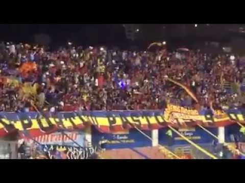 "Hinchada Pasto vs Nacional 2015" Barra: La Banda Tricolor • Club: Deportivo Pasto