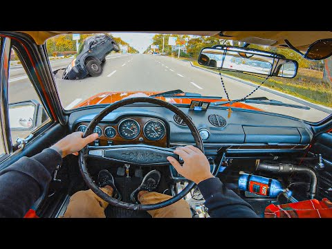 AMAZING USSR SPORT CAR for rally "LADA 1300SL 1976" POV