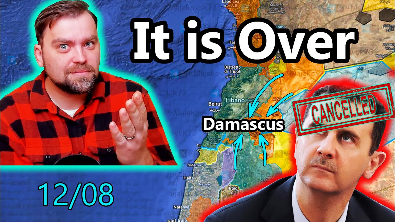 Damascus fallen | Russians are running away from Syria - YouTube