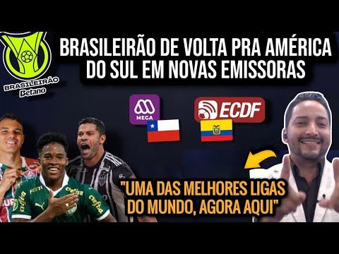 TVS SUL-AMERICANAS EMPOLGADAS EM TRANSMITIR O BRASILEIRÃO. BRASILEIRÃO VOLTOU EM NOVAS EMISSORAS