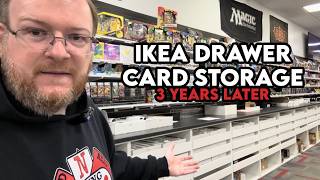 IKEA Drawers are Still the BEST Card Storage! THREE Years Later
