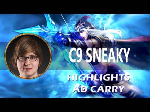 C9 Sneaky  Ashe vs Jhin  Highlights SoloQ Ranked Challenge