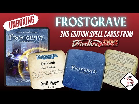 Frostgrave - Spell Cards from DrivethruRPG